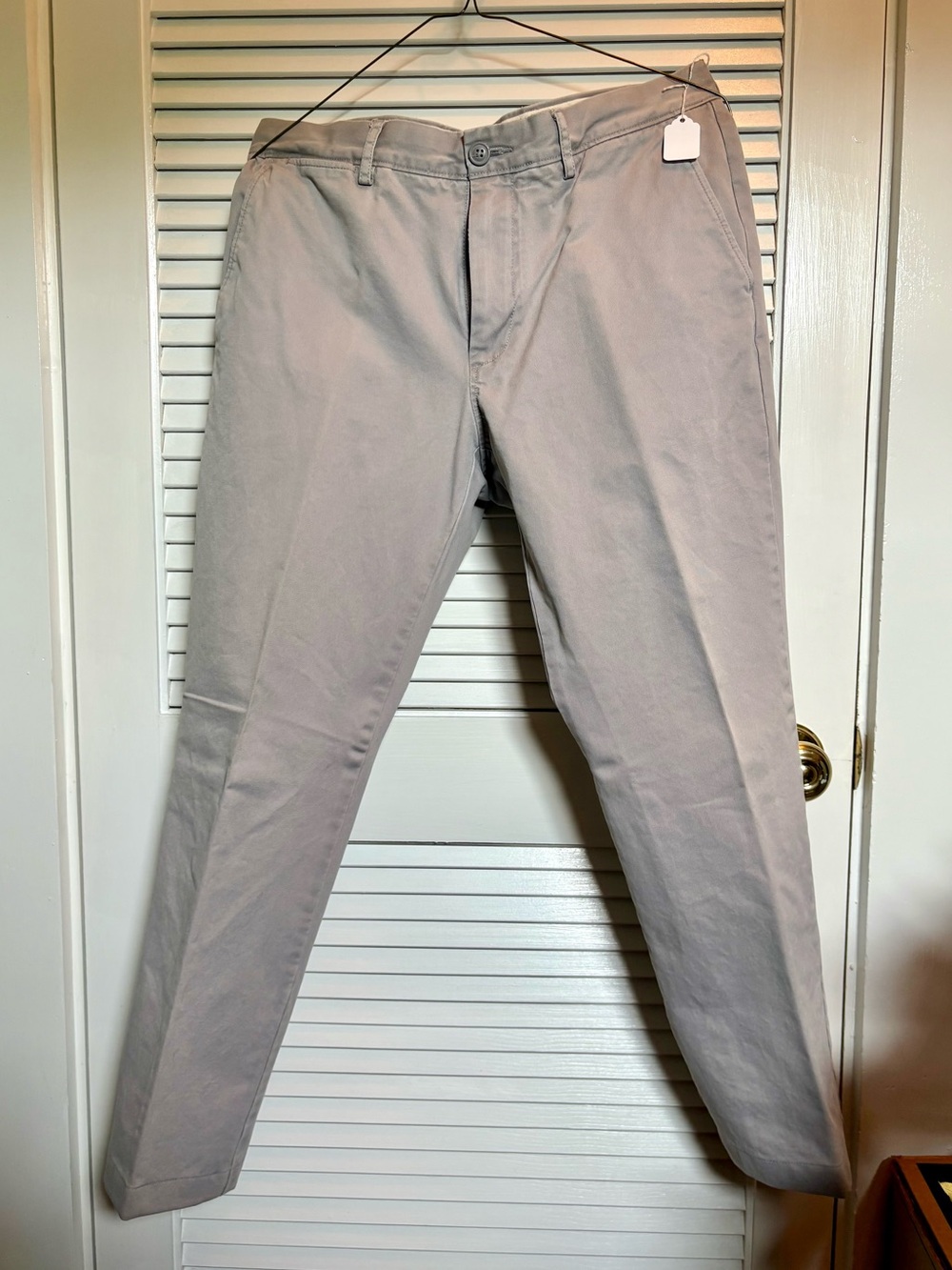 J.Crew Broken In Urban Slim Grey Chinos — 32x26.5